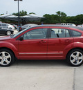 dodge caliber 2008 red hatchback r t 4 cylinders automatic 76087