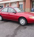 ford escort 1997 red sedan lx gasoline 4 cylinders front wheel drive 5 speed manual 46168