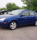 ford focus 2005 blue sedan ses gasoline 4 cylinders front wheel drive automatic 46168