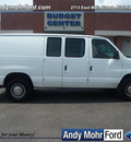 ford econoline cargo 2003 white van gasoline 6 cylinders rear wheel drive 4 speed automatic 46168