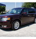 ford flex 2010 red suv sel awd gasoline 6 cylinders all whee drive 6 speed automatic 77099