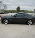 ford mustang 2007 dk  gray coupe gt gasoline 8 cylinders rear wheel drive automatic with overdrive 76137