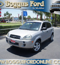 hyundai tucson 2005 silver suv gl gasoline 4 cylinders front wheel drive 5 speed manual 78501