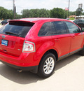 ford edge 2010 red suv sel gasoline 6 cylinders front wheel drive automatic 76049