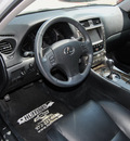 lexus is 250 2009 gray sedan w navigation gasoline 6 cylinders rear wheel drive automatic 75067