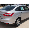 ford focus 2012 silver sedan s flex fuel 4 cylinders front wheel drive 6 speed automatic 76567