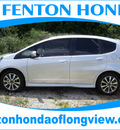 honda fit 2012 silver hatchback sport gasoline 4 cylinders front wheel drive automatic 75606