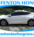 honda cr z 2012 white coupe ex hybrid 4 cylinders front wheel drive automatic 75606