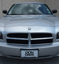 dodge charger 2009 silver sedan sxt gasoline 6 cylinders rear wheel drive automatic 76011