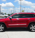 jeep grand cherokee 2012 red suv overland gasoline 6 cylinders 2 wheel drive automatic 76011