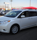toyota sienna 2012 blizzard pearl van gasoline 6 cylinders front wheel drive automatic 79925