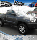 toyota tacoma 2012 gray gasoline 4 cylinders 4 wheel drive 5 speed manual 34788
