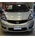 honda fit 2012 silver hatchback sport gasoline 4 cylinders front wheel drive automatic 77025