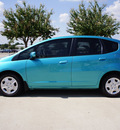 honda fit 2012 blue hatchback gasoline 4 cylinders front wheel drive automatic 75034