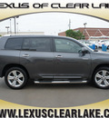 toyota highlander 2010 dk  gray suv limited gasoline 6 cylinders front wheel drive automatic 77546
