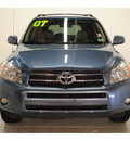 toyota rav4 2007 blue suv gasoline 4 cylinders front wheel drive automatic 77025