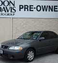 nissan sentra 2001 gray sedan gxe gasoline 4 cylinders front wheel drive automatic with overdrive 76011