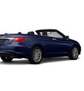 chrysler 200 convertible 2012 dk  blue limited flex fuel 6 cylinders front wheel drive automatic 77388