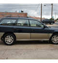 subaru outback 2000 dk  blue wagon gasoline 4 cylinders all whee drive automatic 78757