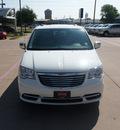 chrysler town and country 2011 white van touring l flex fuel 6 cylinders front wheel drive automatic 76049