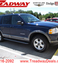 ford explorer 2004 blue suv xlt flex fuel 6 cylinders 4 wheel drive automatic with overdrive 45840