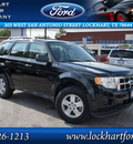 ford escape 2012 black suv xls gasoline 4 cylinders front wheel drive automatic 78644