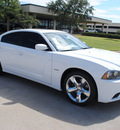 dodge charger 2012 white sedan r t max gasoline v8 rear wheel drive automatic 76011