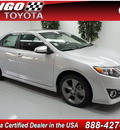 toyota camry 2012 silver sedan se v6 gasoline 6 cylinders front wheel drive not specified 91731