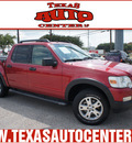 ford explorer sport trac 2007 red suv xlt gasoline 6 cylinders rear wheel drive automatic 78666