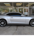 chevrolet camaro 2010 silver coupe lt gasoline 6 cylinders rear wheel drive automatic 78216