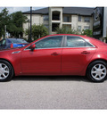 cadillac cts 2009 red sedan 3 6l v6 6 cylinders automatic 77002