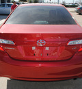 toyota camry 2012 red sedan le gasoline 4 cylinders front wheel drive 6 speed automatic 76053