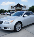 buick regal 2012 silver sedan gasoline 4 cylinders front wheel drive automatic 76087