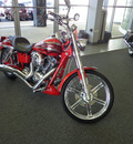 harley davidson fxdse2 2008 red dyna screamin eag 2 cylinders 5 speed 45342