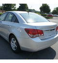 chevrolet cruze 2011 silver ice sedan lt gasoline 4 cylinders front wheel drive automatic 07712