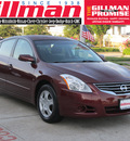nissan altima 2011 dk  red sedan 2 5s gasoline 4 cylinders front wheel drive cont  variable trans  77099