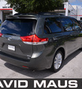 toyota sienna 2012 green van le gasoline 6 cylinders all whee drive automatic 32771