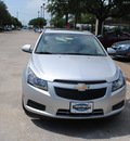 chevrolet cruze 2012 silver sedan gasoline 4 cylinders front wheel drive automatic 75075