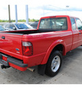 ford ranger 2004 red gasoline 6 cylinders rear wheel drive standard 77598