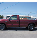 ford f 250 super duty 2000 red pickup truck xl gasoline v10 rear wheel drive automatic 78654