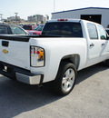 chevrolet silverado 1500 2011 white lt flex fuel 8 cylinders 2 wheel drive automatic 75062