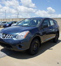 nissan rogue 2012 dk  blue s gasoline 4 cylinders front wheel drive automatic 75150