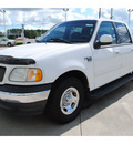 ford f 150 2001 off white xlt gasoline 8 cylinders rear wheel drive automatic with overdrive 77539