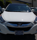 hyundai tucson 2012 white limited gasoline 4 cylinders front wheel drive automatic 94010