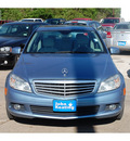 mercedes benz c class 2010 blue sedan c300 sport gasoline 6 cylinders rear wheel drive automatic with overdrive 77037