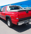chevrolet avalanche 2005 red ls 8 cylinders automatic 76234