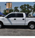 ford f 150 2010 white xlt gasoline 8 cylinders 2 wheel drive 6 speed automatic 78216