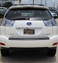 lexus rx 400h 2008 white suv hybrid 6 cylinders front wheel drive automatic with overdrive 77074