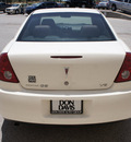 pontiac g6 2005 white sedan gasoline 6 cylinders front wheel drive automatic 76011