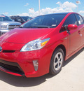 toyota prius 2012 red hatchback three 4 cylinders automatic 76116